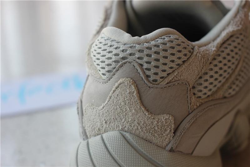 God Yeezy 500 Salt EE7287 retail sample version ready